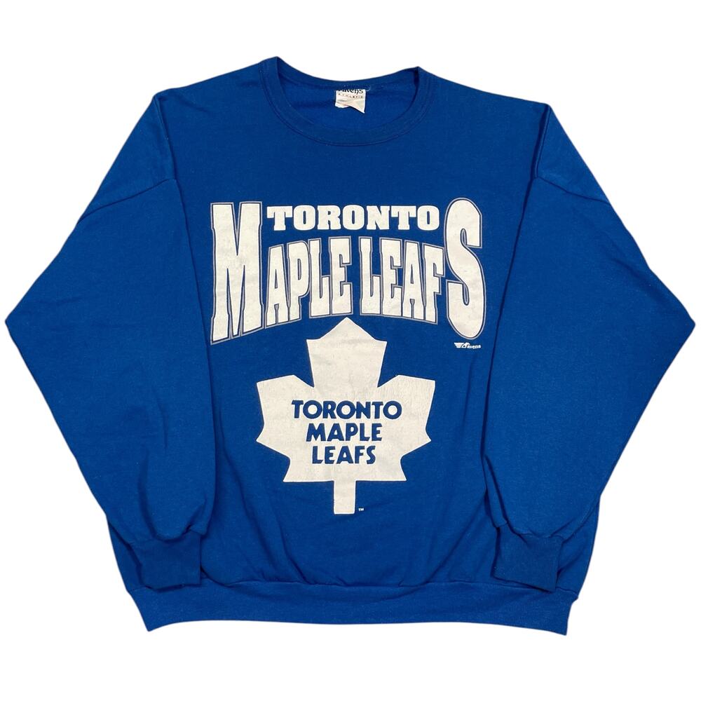 Vintage 90s Toronto Maple Leafs NHL Crewneck Sweatshirt